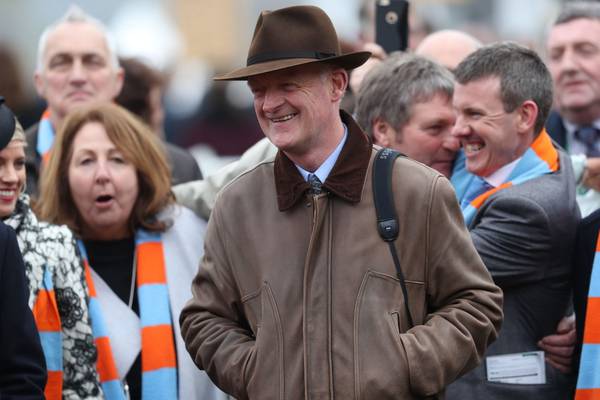 Tiff forgotten as Mullins and O’Leary meet in winners’ enclosure