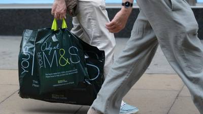 Sales slip at M&S due to redesigned website