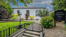 Maeve Higgins’s former Dublin home, a sensitively converted church in  Kilmainham, for €800,000