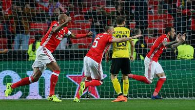 Benfica take advantage of misfiring Dortmund side