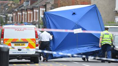 Driver being chased by police kills two in London crash
