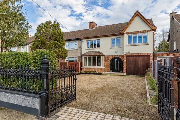Churchtown four-bed with bright interiors and golf-course views for €1.1m