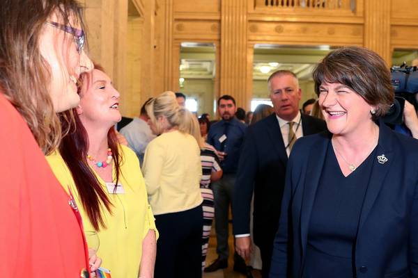 Arlene Foster asks LGBT community to respect her right to oppose same-sex marriage