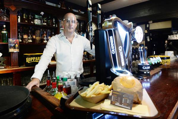 ‘You have some hope when the door is open, none when it is shut,’ says publican