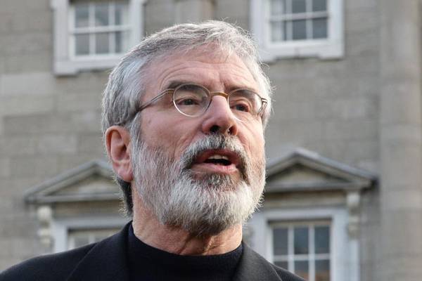 Brexit will ‘infect’ Irish-British relations for years, Gerry Adams says