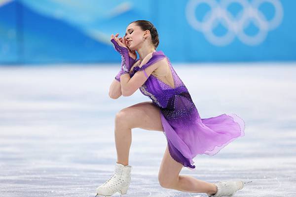 Kamila Valieva leads figure skating event ahead of Thursday’s conclusion