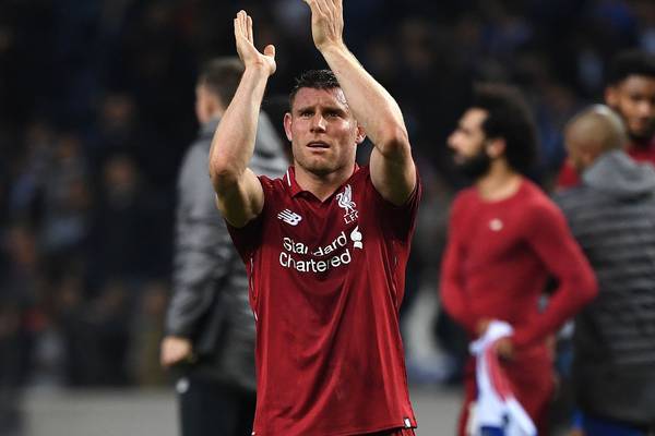 Milner says Liverpool’s experience and style make them confident against Barca