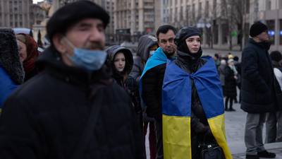 Ukraine honours Maidan's dead as threat of bigger war with Russia looms