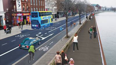 Liffey cyclepath plan with boardwalks set to be shelved as cost estimate hits €100m