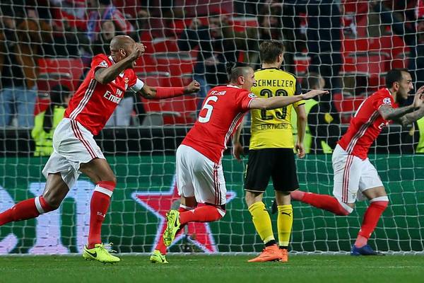 Benfica take advantage of misfiring Dortmund side