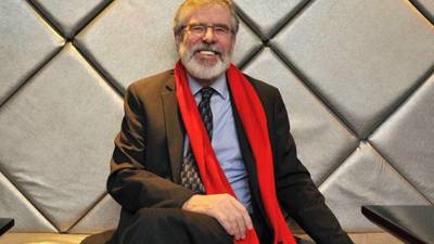 Unionists criticise £106,000 legal-aid payment to Gerry Adams