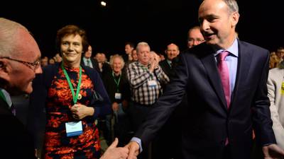 Fianna Fáil members want party to rule out Fine Gael coalition