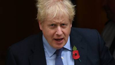 Polls point to Boris Johnson at risk of May’s electoral debacle