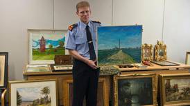 Stolen artworks worth over €100,000 seized in Dublin