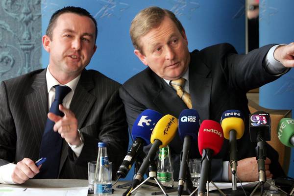 Brian Hayes: Challenge to Enda Kenny marked turning point in career