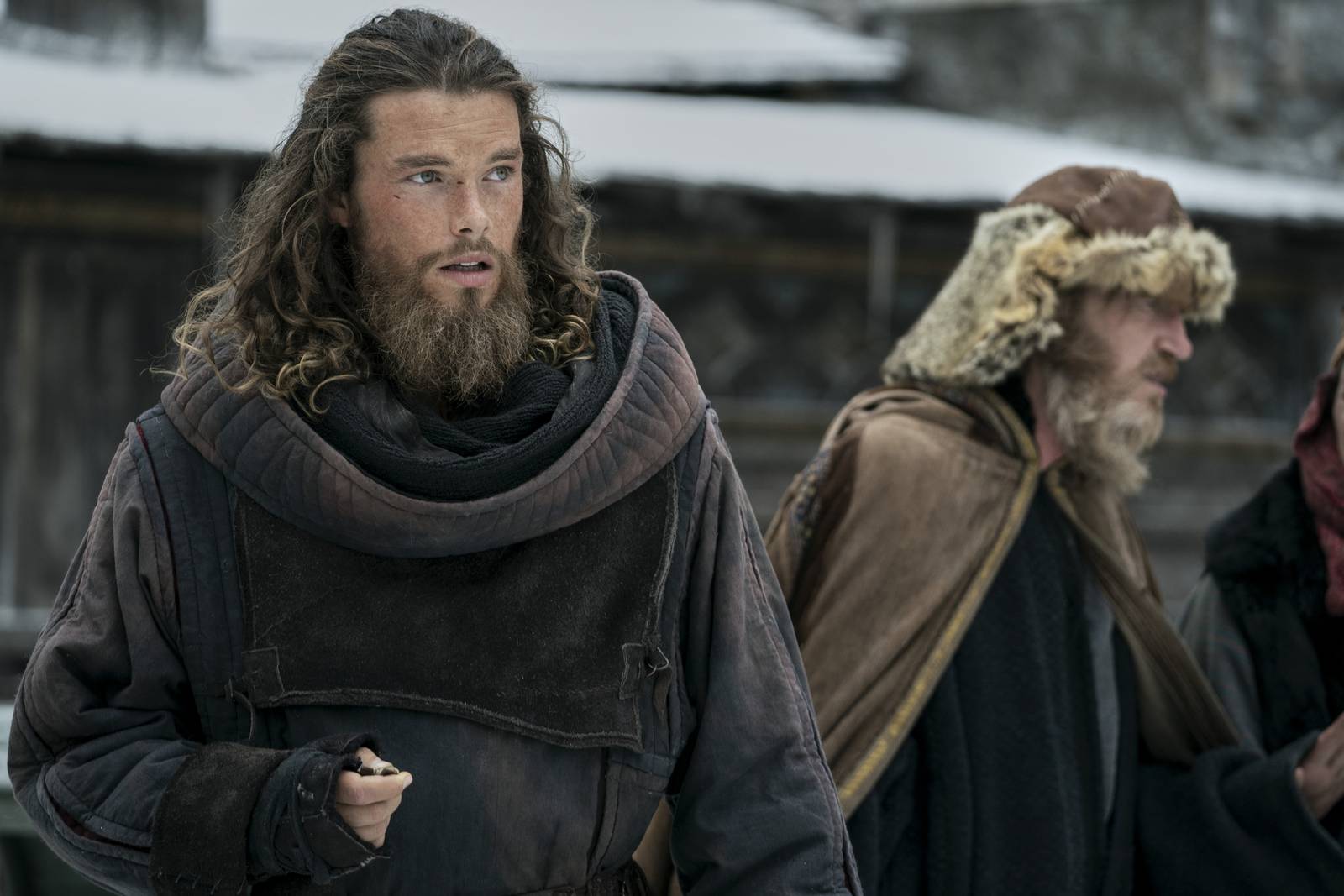 Sam Corlett as Leif Eriksson in Vikings: Valhalla