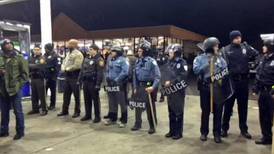 Protests after police shoot dead black teen at St Louis gas station