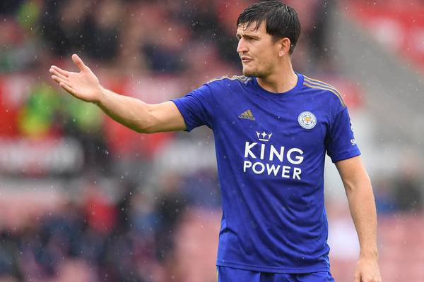 Manchester United agree £80m deal for Leicester’s Harry Maguire