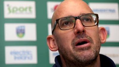 Meredith’s stint as Irish senior men’s  top coach ends by ‘mutual consent’