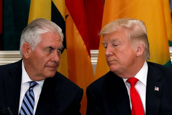 Tillerson ‘never considered resigning’ as US secretary of state