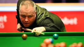 John Higgins makes his maiden Crucible 147 but crashes out