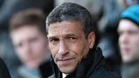 Chris Hughton expresses disappointment