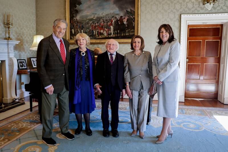 Miriam Lord’s Week: Enda Kenny welcomes ‘our Nancy’ Pelosi with a baffling anecdote 