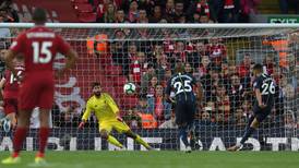 Riyad Mahrez misses late penalty as Liverpool and City share spoils