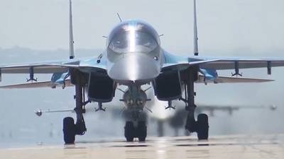Russian  aircraft leave Syria after withdrawal announcement