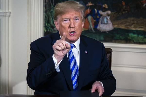 Trump’s bitter words for Iran leave nuclear deal hanging by thread