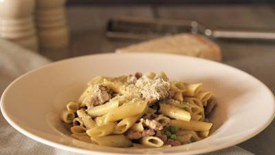 Creamy sausage pasta: A hearty but simple dish