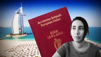 Dubai princess used fake Irish passport during 2018 escape attempt