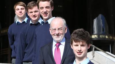 Students from St Gerald’s College in Castlebar win ECB competition