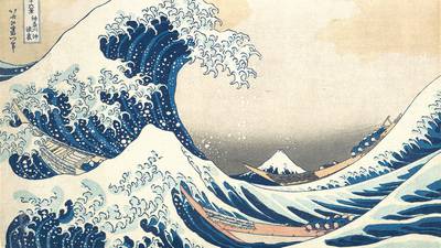 Hokusai’s great wave and roguish behaviour