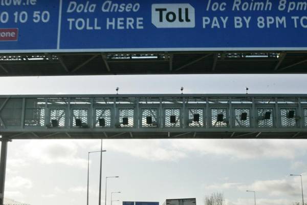 Seventy vehicles seized from M50-toll dodgers so far this year