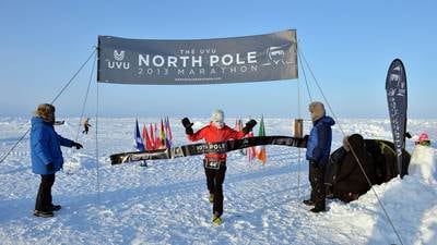 Galway teacher wins North Pole marathon