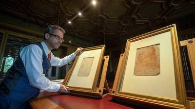 Sketch of bearded man ‘identified as Leonardo Da Vinci’