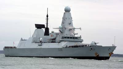 UK denies Russian claim that shots were fired at royal navy ship