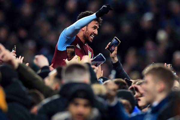 Trézéguet’s late winner sends ecstatic Aston Villa to Wembley