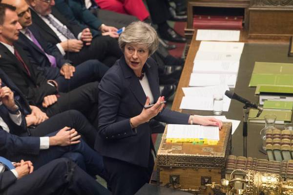 May suffers key Brexit defeat as Commons exerts power