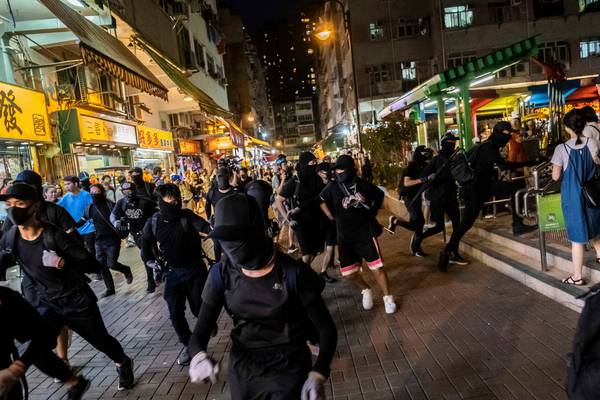 China bans importation of black clothing into Hong Kong