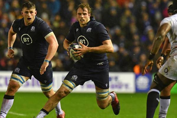 Scotland’s Jonny Gray ruled out of the rest of the Six Nations