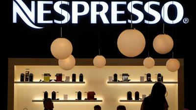 Nespresso posts record Irish revenues as pandemic restrictions drive sales