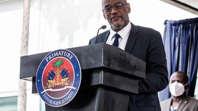 Haiti’s chief prosecutor calls for PM to be charged over president’s killing