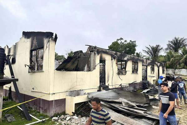 Girl (15) charged with 19 counts of murder in Guyana school fire