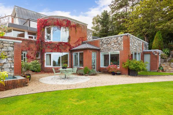 Secluded mid-century modern classic on Killiney Hill for €5m