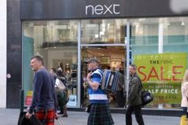 Next, posting profit fall, ‘extremely cautious’ about year ahead