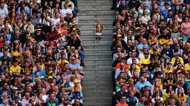 ‘An incredible image’: Two-year-old boy engrossed by All-Ireland hurling semi-final 