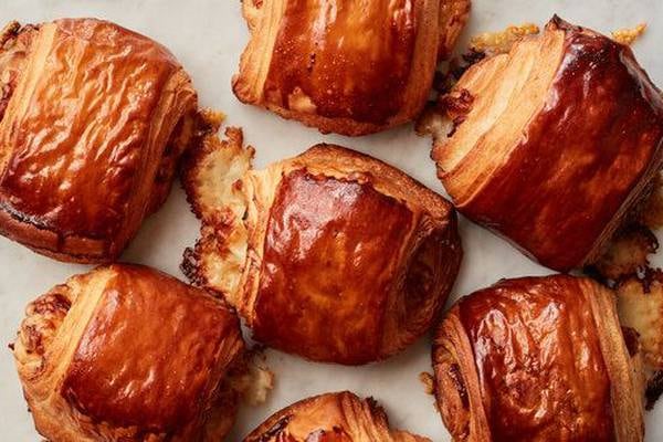 Ham and cheese croissants