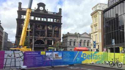 Primark plans to rebuild Belfast store damaged by fire in August